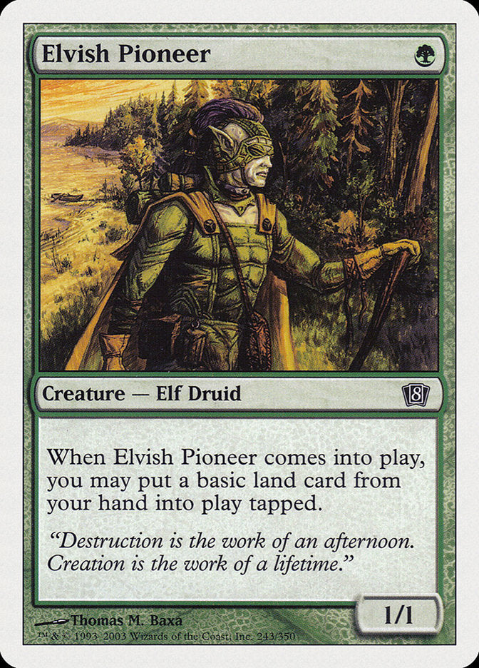 Elvish Pioneer [Eighth Edition] [Foil]