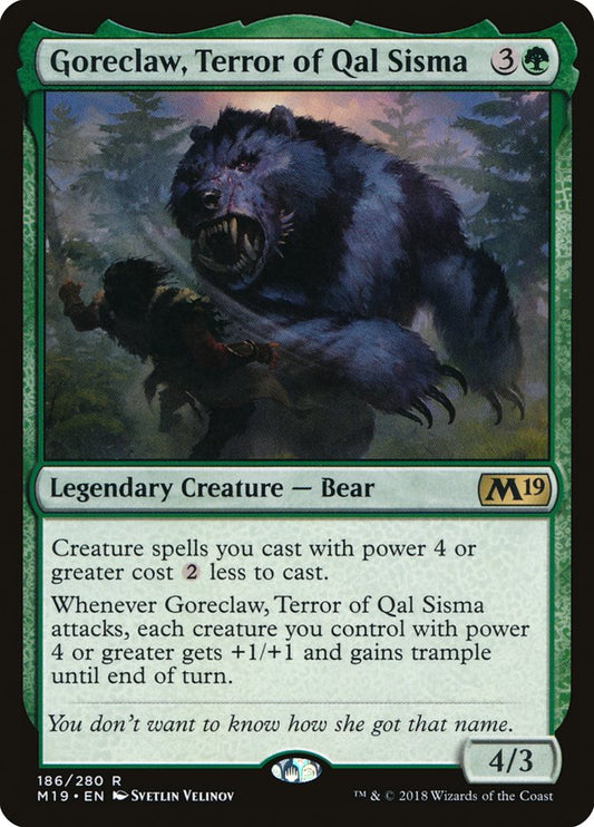 Goreclaw, Terror of Qal Sisma [Core Set 2019] [Foil]