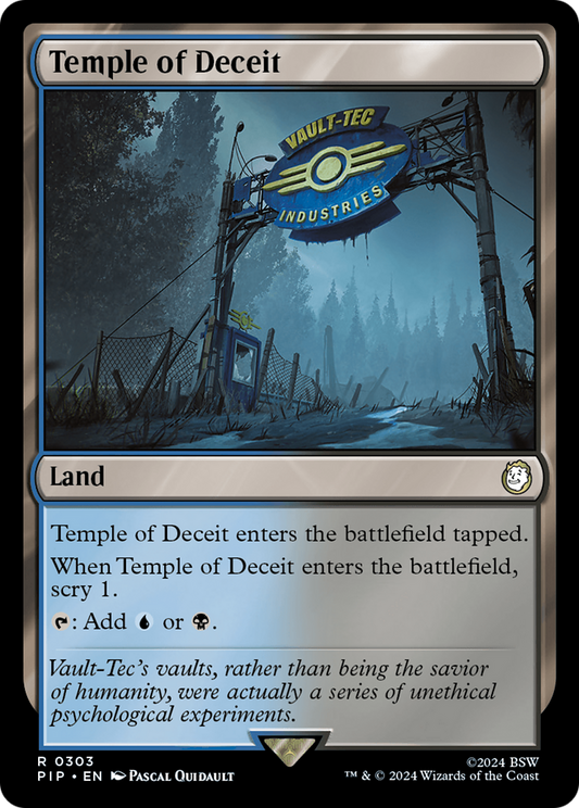 Temple of Deceit [Fallout] [Foil]