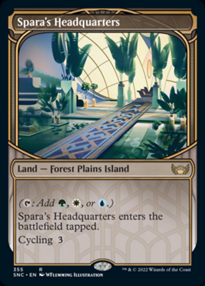 Spara's Headquarters (Showcase Skyscraper) [Streets of New Capenna] [Foil]