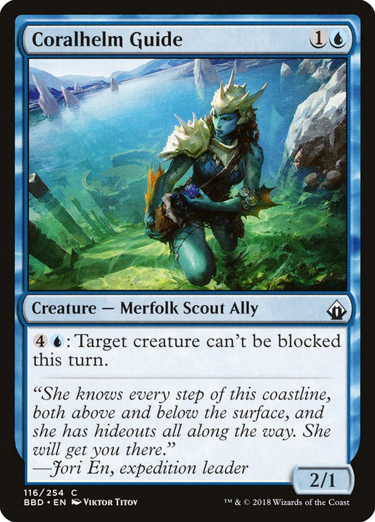 Coralhelm Guide [Battlebond] [Foil]