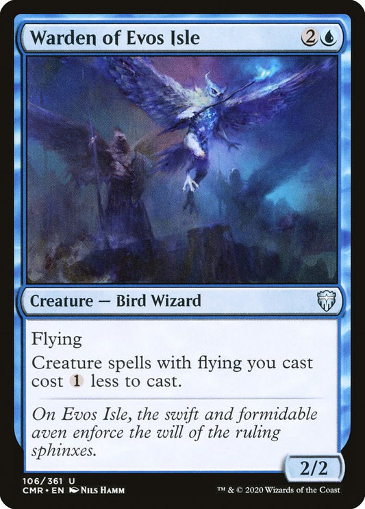 Warden of Evos Isle [Commander Legends] [Foil]