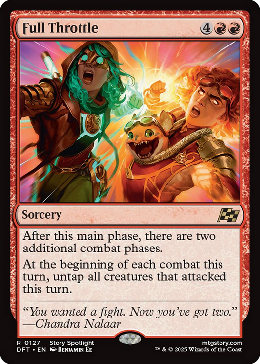 Full Throttle [Aetherdrift] [Foil]