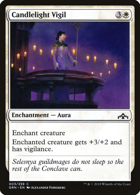 Candlelight Vigil [Guilds of Ravnica] [Foil]