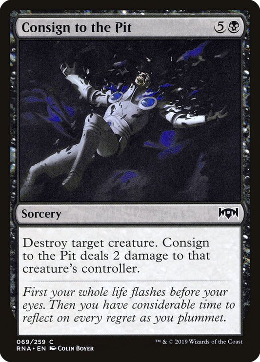 Consign to the Pit [Ravnica Allegiance] [Foil]