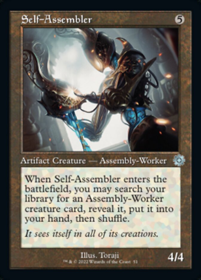 Self-Assembler (Retro) [The Brothers' War Retro Artifacts] [Foil]