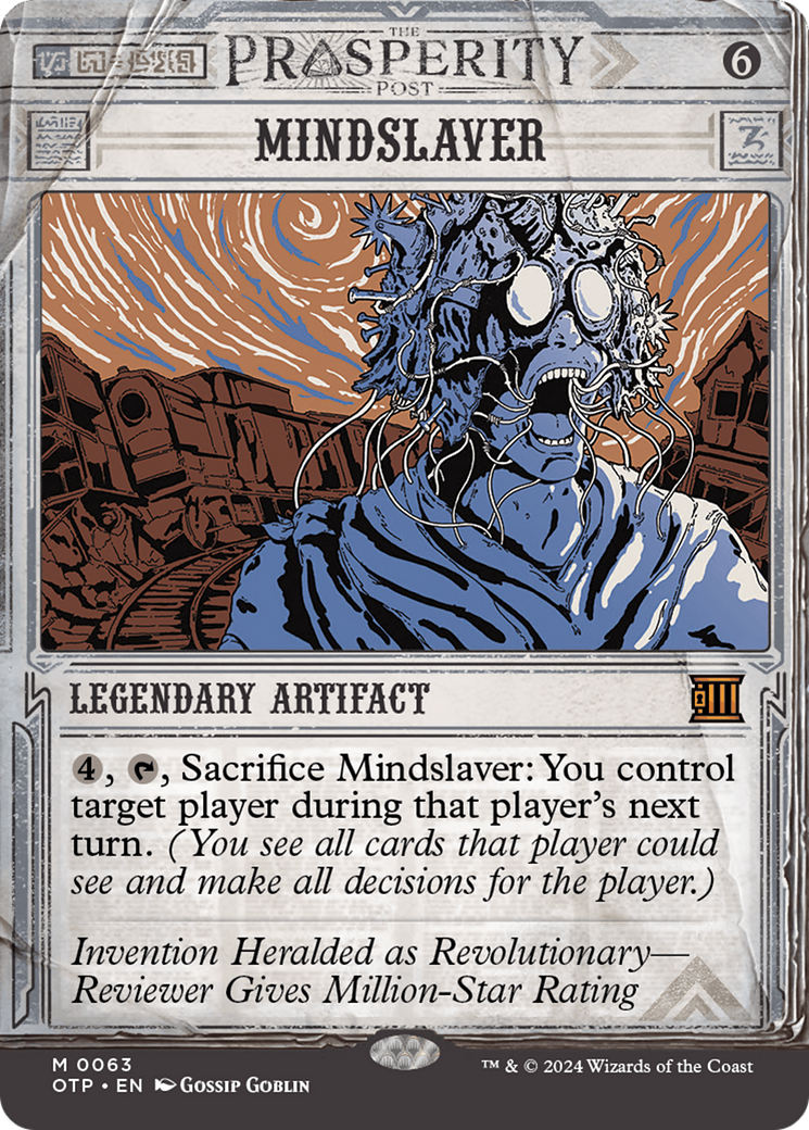 Mindslaver [Outlaws of Thunder Junction: Breaking News] [Foil]
