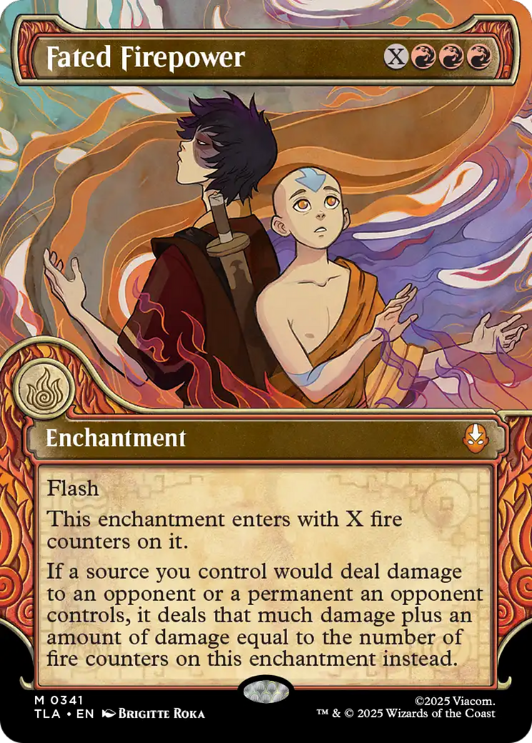 Fated Firepower (Showcase) [Avatar: The Last Airbender] [Foil]