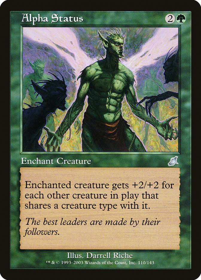 Alpha Status [Scourge] [Foil]