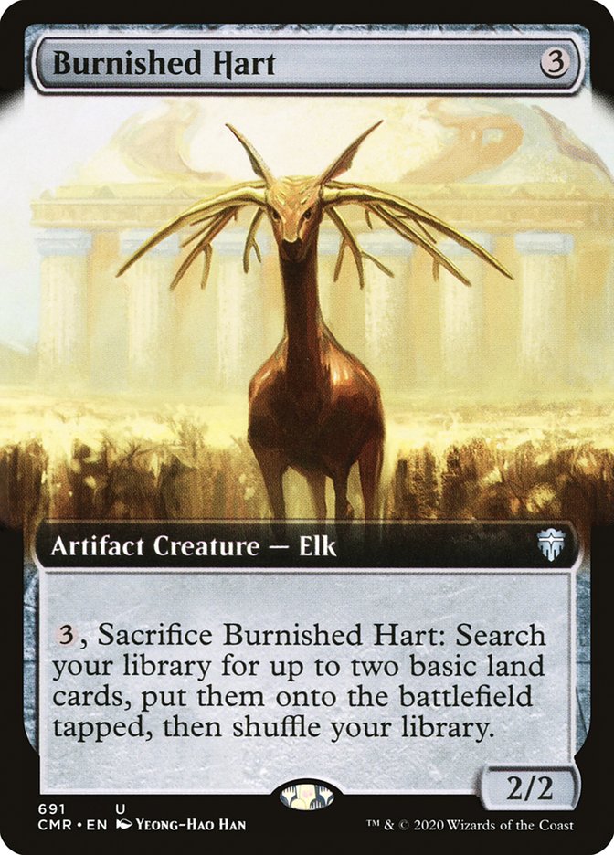 Burnished Hart (Extended Art) [Commander Legends] [Foil]