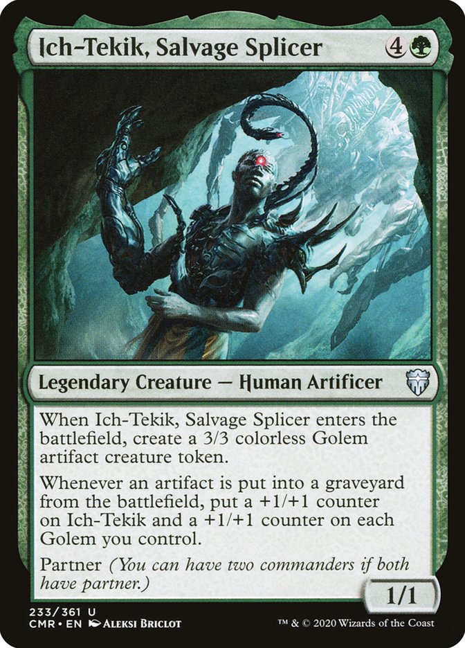 Ich-Tekik, Salvage Splicer [Commander Legends] [Foil]