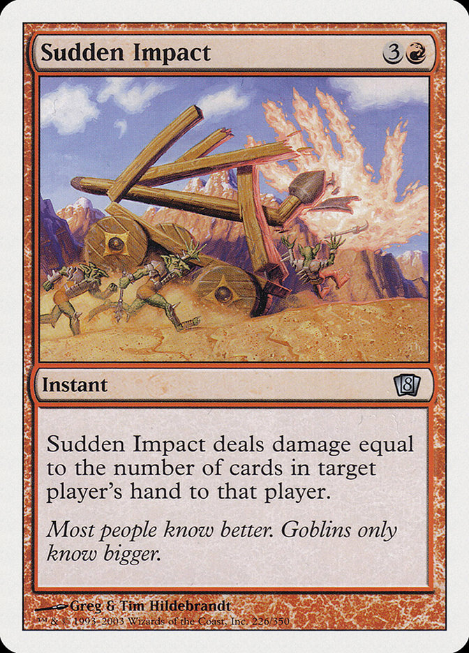 Sudden Impact [Eighth Edition] [Foil]