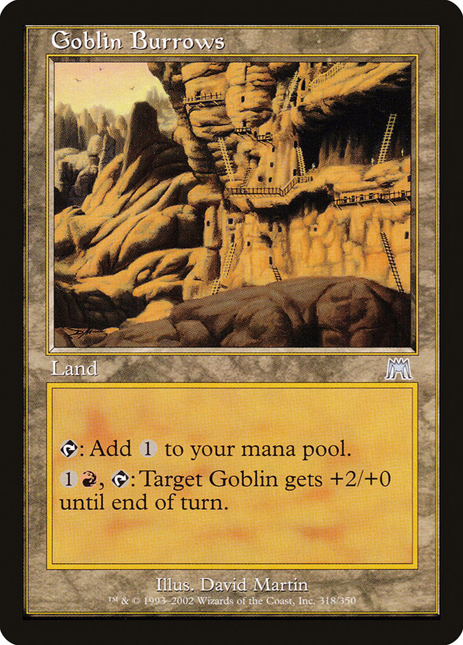 Goblin Burrows [Onslaught] [Foil]