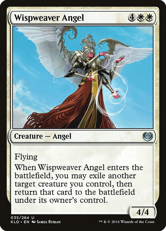 Wispweaver Angel [Kaladesh] [Foil]