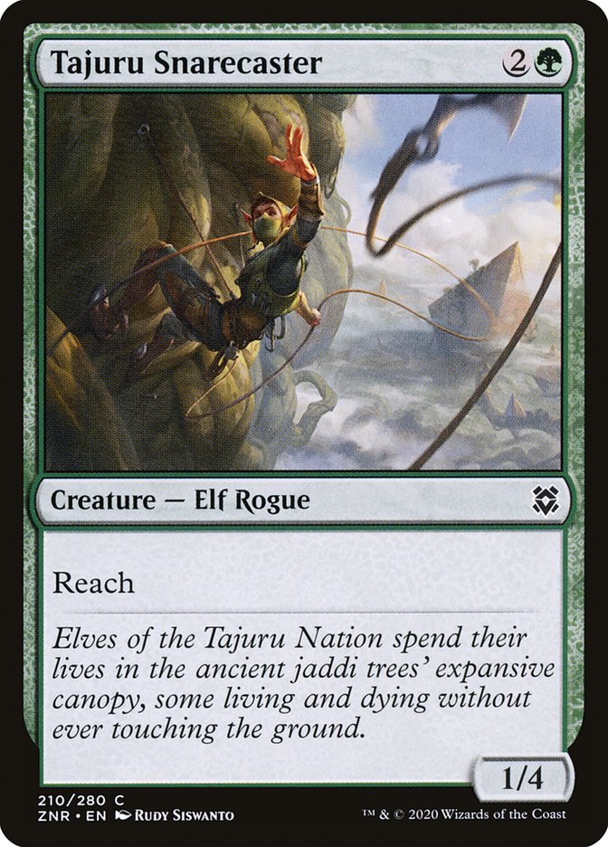 Tajuru Snarecaster [Zendikar Rising] [Foil]