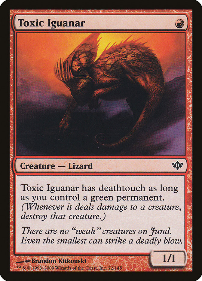 Toxic Iguanar [Conflux] [Foil]