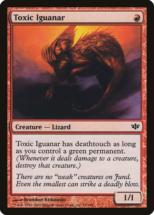 Toxic Iguanar [Conflux] [Foil]