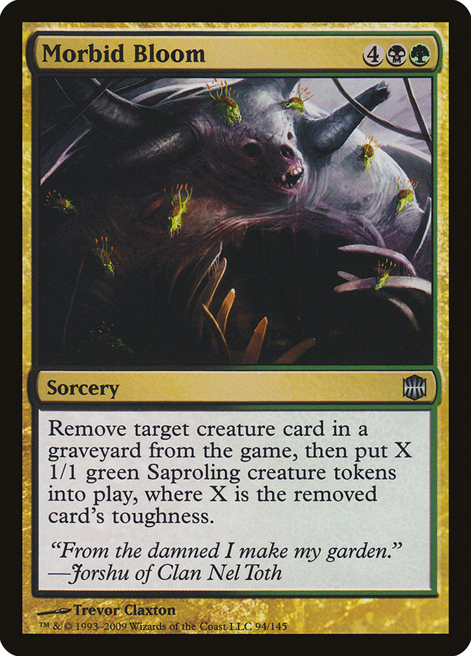 Morbid Bloom [Alara Reborn] [Foil]