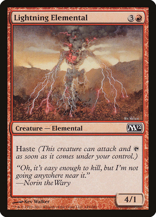 Lightning Elemental [Core Set 2012]
