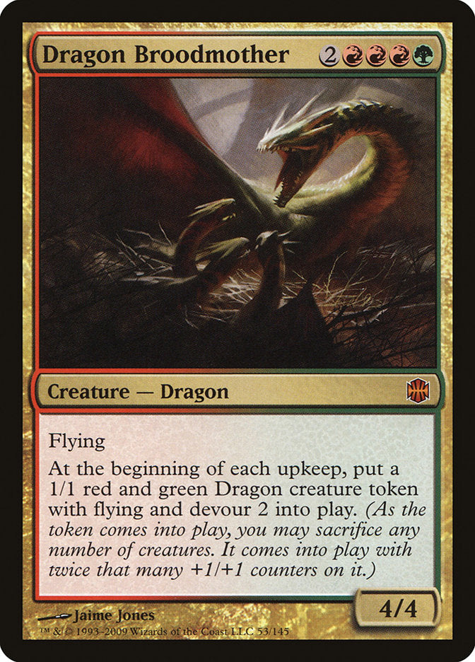 Dragon Broodmother [Alara Reborn] [Foil]