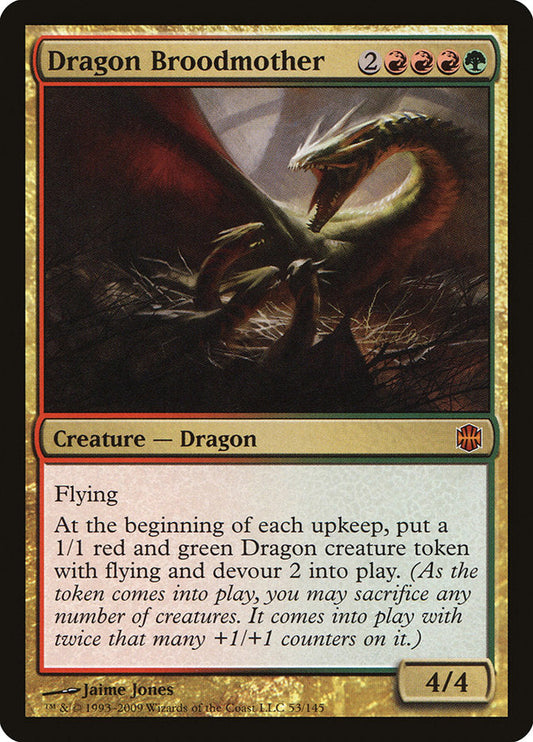 Dragon Broodmother [Alara Reborn] [Foil]