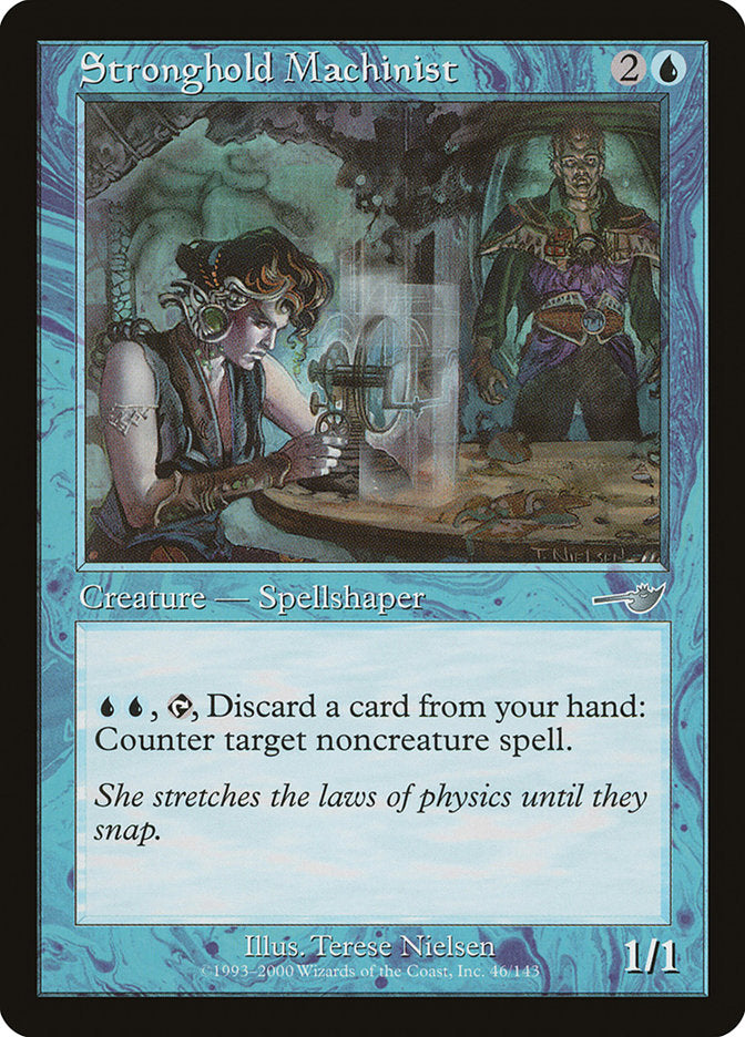 Stronghold Machinist [Nemesis] [Foil]