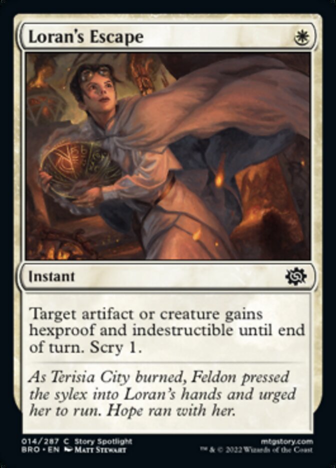 Loran's Escape [The Brothers' War] [Foil]