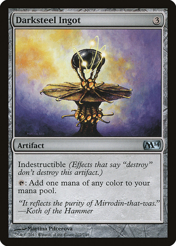 Darksteel Ingot [Core Set 2014] [Foil]