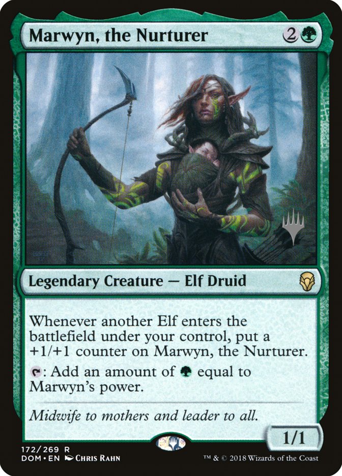 Marwyn, the Nurturer (Promo Pack) [Dominaria Promos] [Foil]
