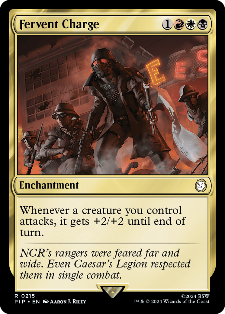 Fervent Charge [Fallout] [Foil]