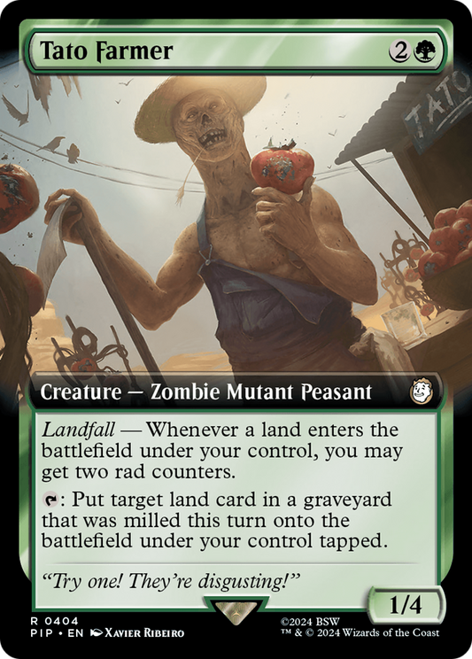 Tato Farmer (Extended Art) [Fallout] [Foil]