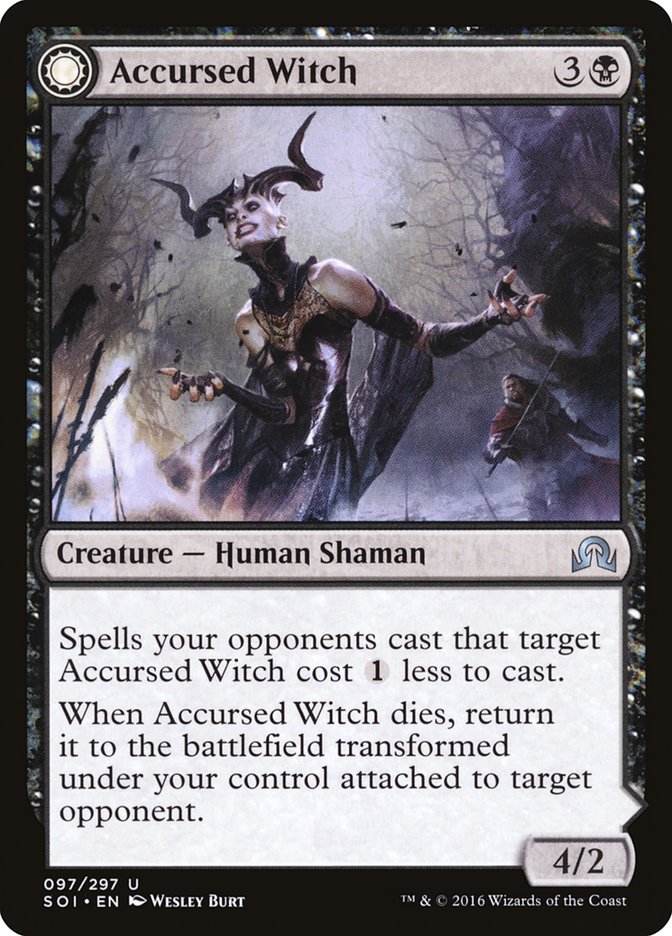 Accursed Witch // Infectious Curse [Shadows over Innistrad] [Foil]