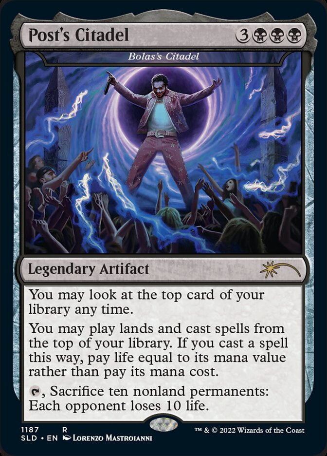 Post's Citadel - Bolas's Citadel [Secret Lair Drop Series] [Foil]