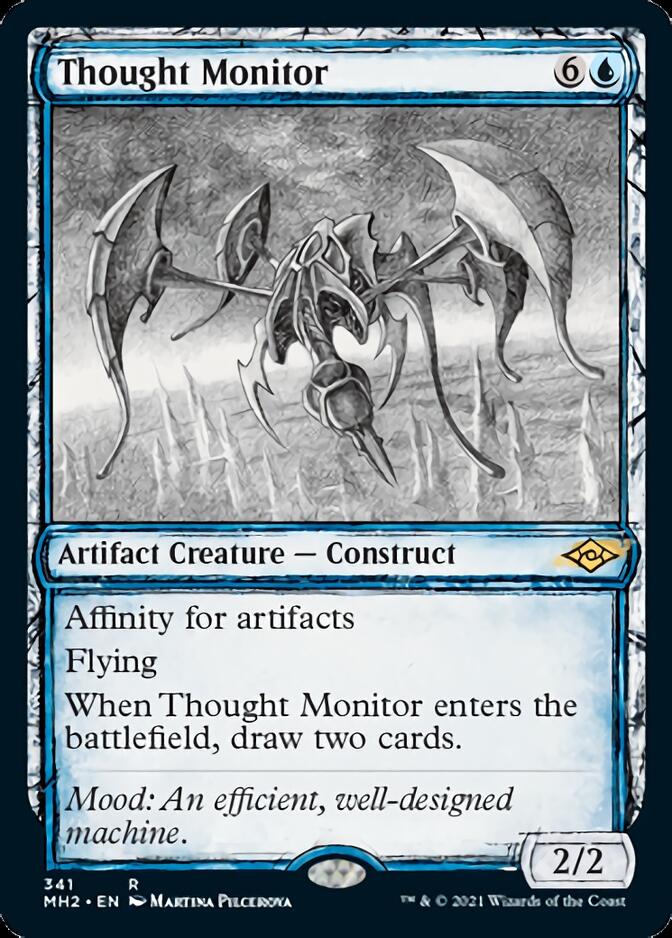 Thought Monitor (Sketch) [Modern Horizons 2] [Foil]
