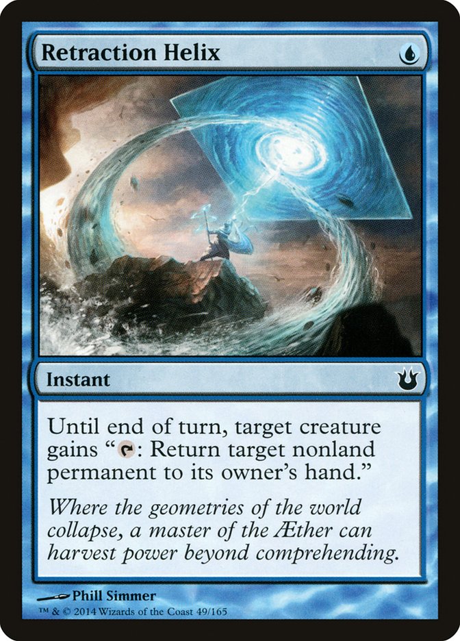 Retraction Helix [Born of the Gods] [Foil]