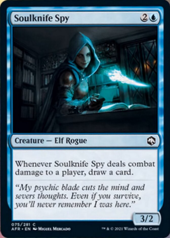Soulknife Spy [Dungeons & Dragons: Adventures in the Forgotten Realms] [Foil]