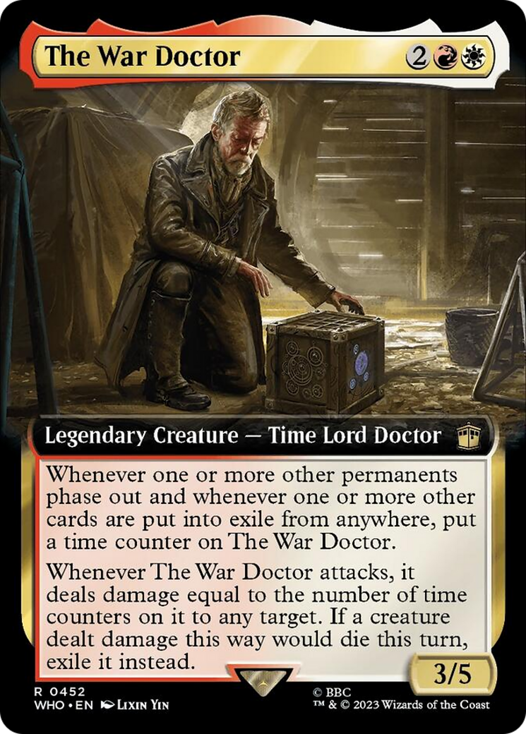 The War Doctor (Extended Art) [Doctor Who] [Foil]