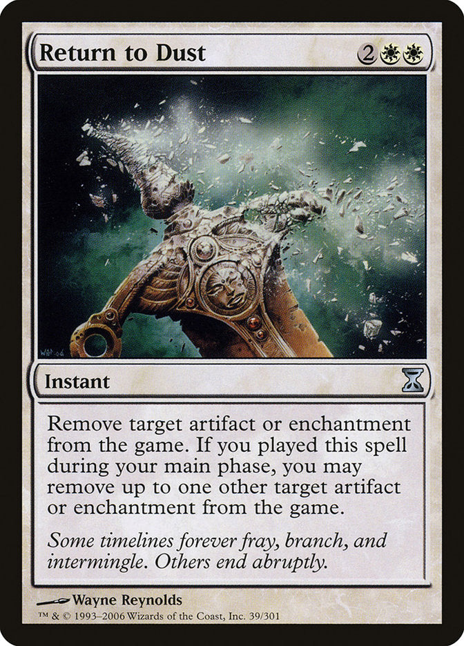 Return to Dust [Time Spiral] [Foil]