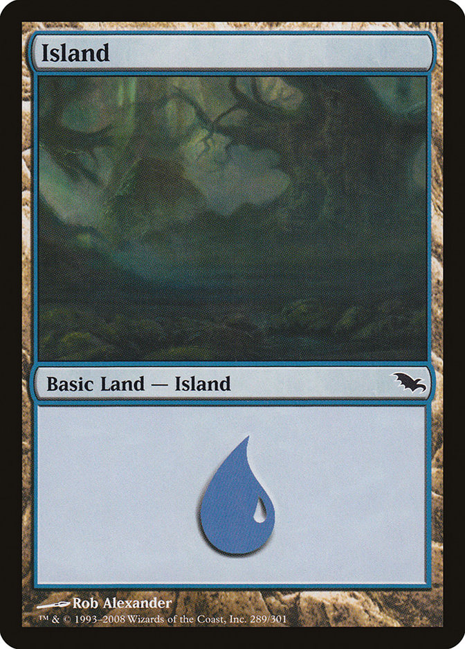 Island (289) [Shadowmoor] [Foil]