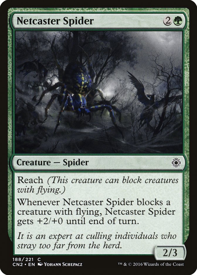 Netcaster Spider [Conspiracy: Take the Crown] [Foil]
