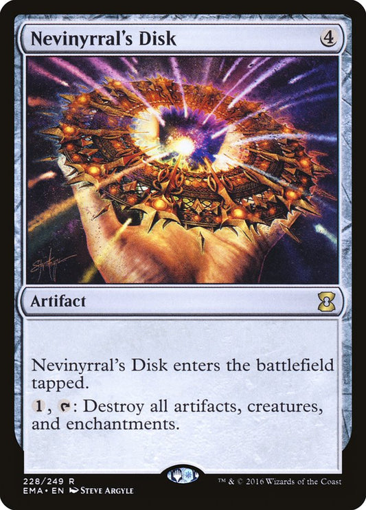 Nevinyrral's Disk [Eternal Masters] [Foil]