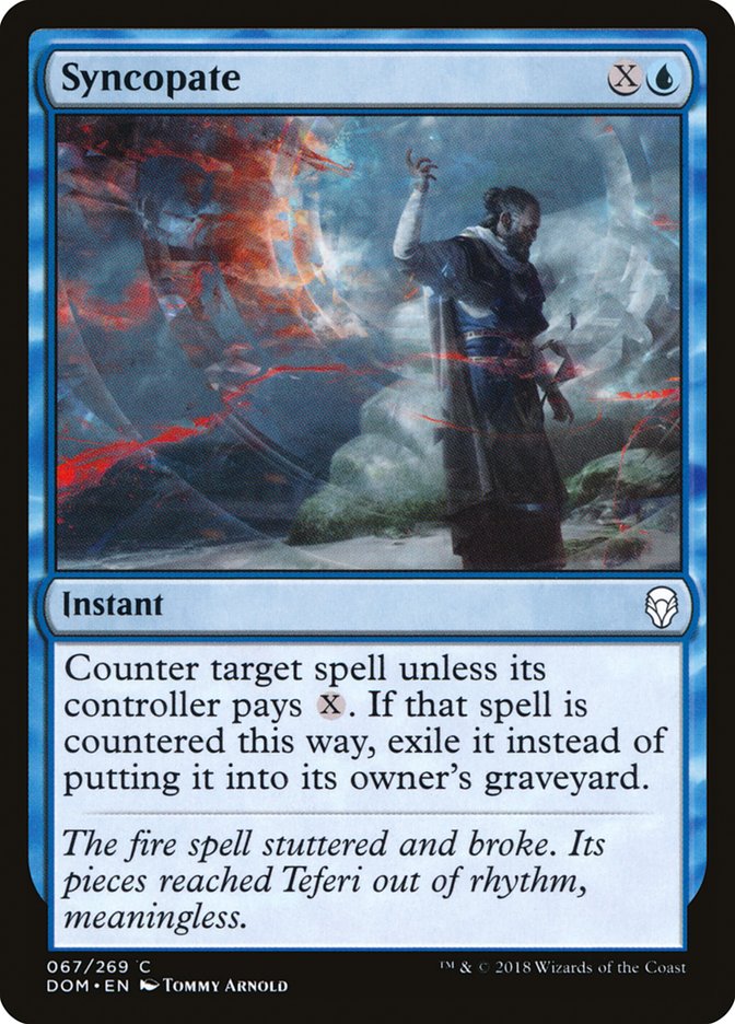 Syncopate [Dominaria] [Foil]