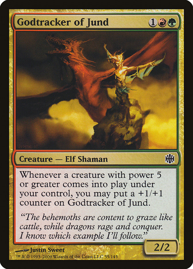 Godtracker of Jund [Alara Reborn] [Foil]