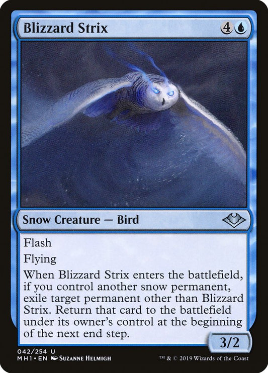 Blizzard Strix [Modern Horizons] [Foil]
