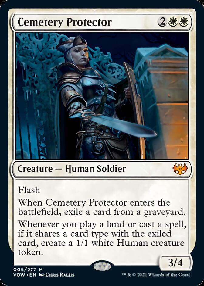 Cemetery Protector [Innistrad: Crimson Vow] [Foil]