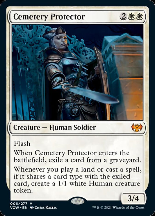 Cemetery Protector [Innistrad: Crimson Vow] [Foil]