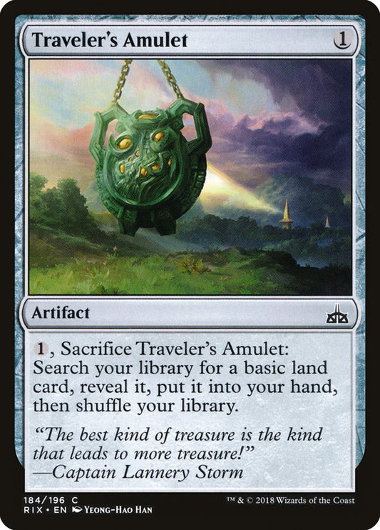 Traveler's Amulet [Rivals of Ixalan] [Foil]