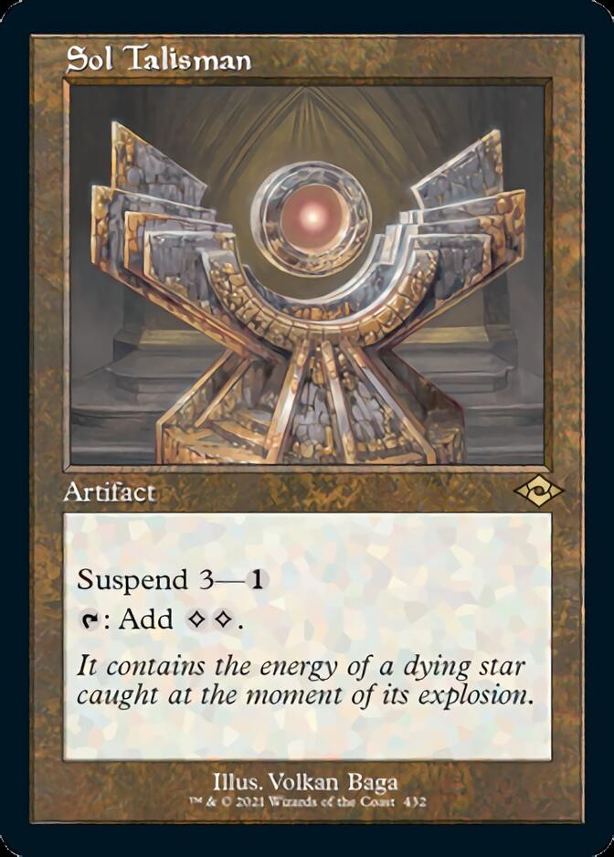 Sol Talisman (Retro) [Modern Horizons 2] [Foil]