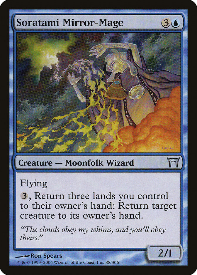 Soratami Mirror-Mage [Champions of Kamigawa] [Foil]