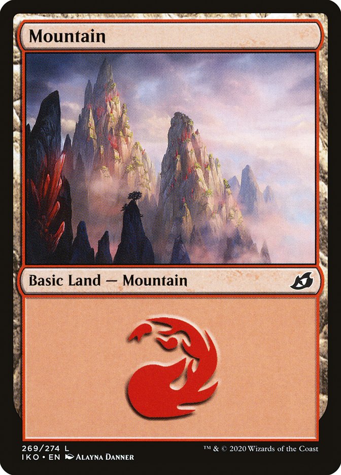 Mountain (269) [Ikoria: Lair of Behemoths] [Foil]